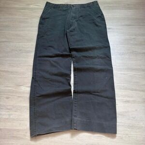 32x28 Wide Leg Pleated Chino Pants Y2K Vintage 2000s Grunge Style